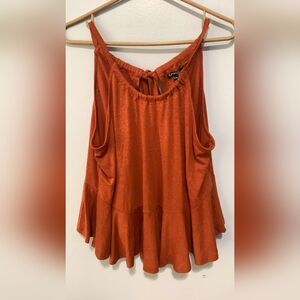 😎  NWT George linen blend tank